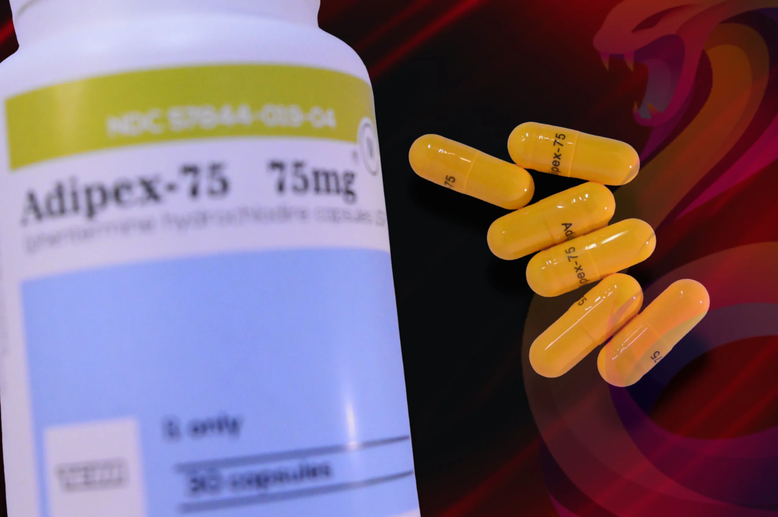 Adipex 75 mg packaging and tablets