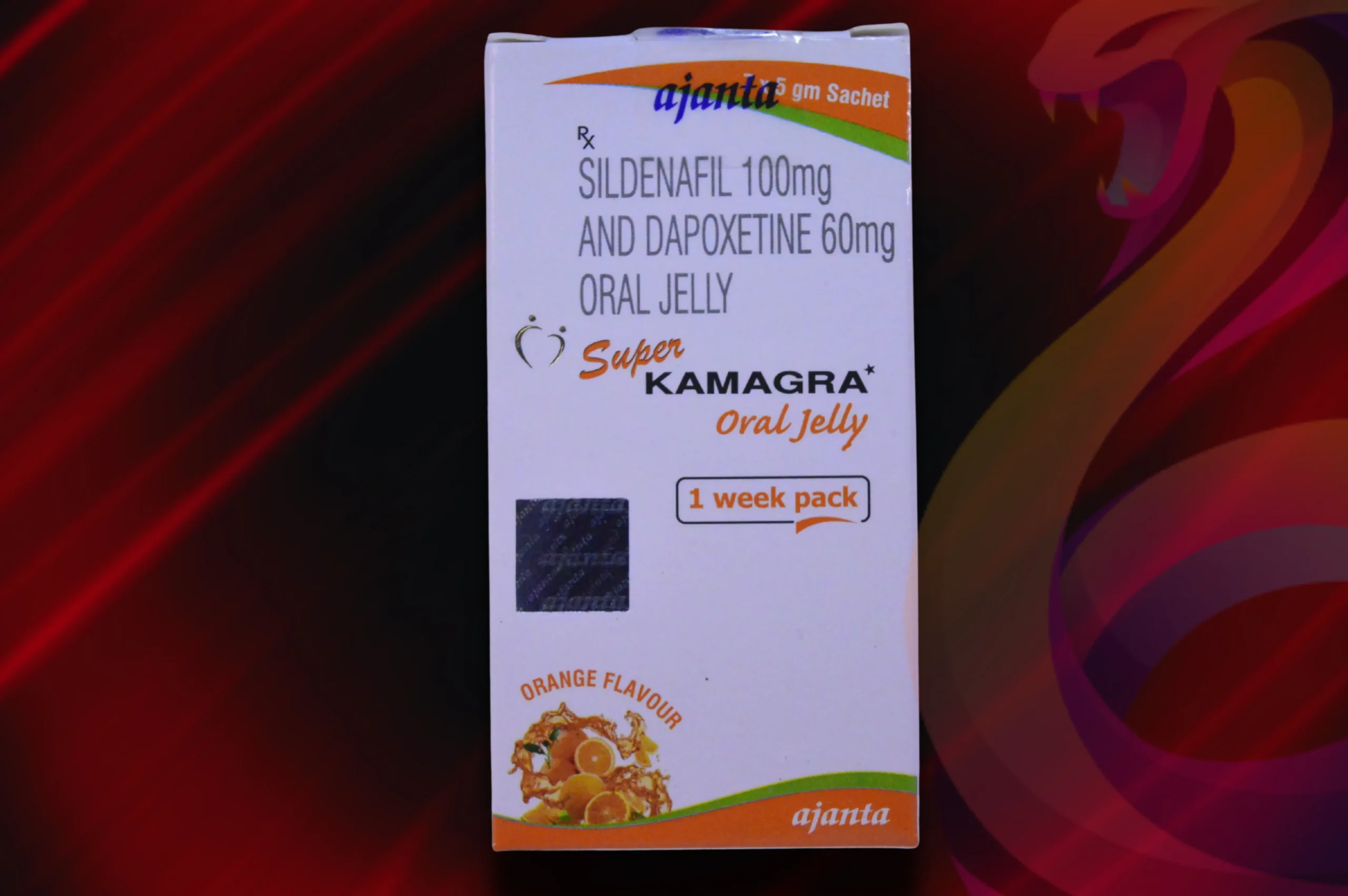 Super Kamagra Oral Jelly packaging