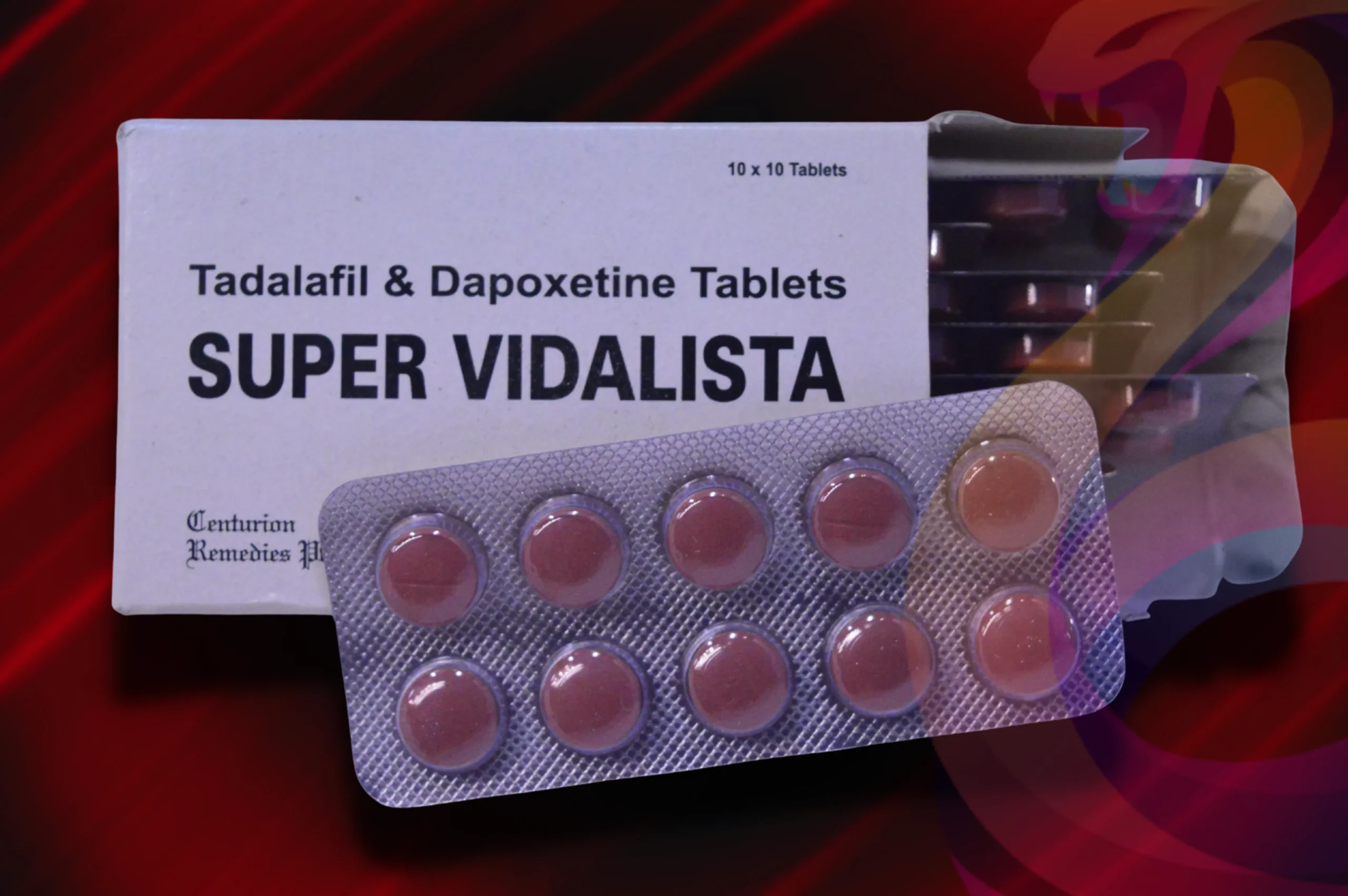Super Vidalista 20/60 mg packaging and blister