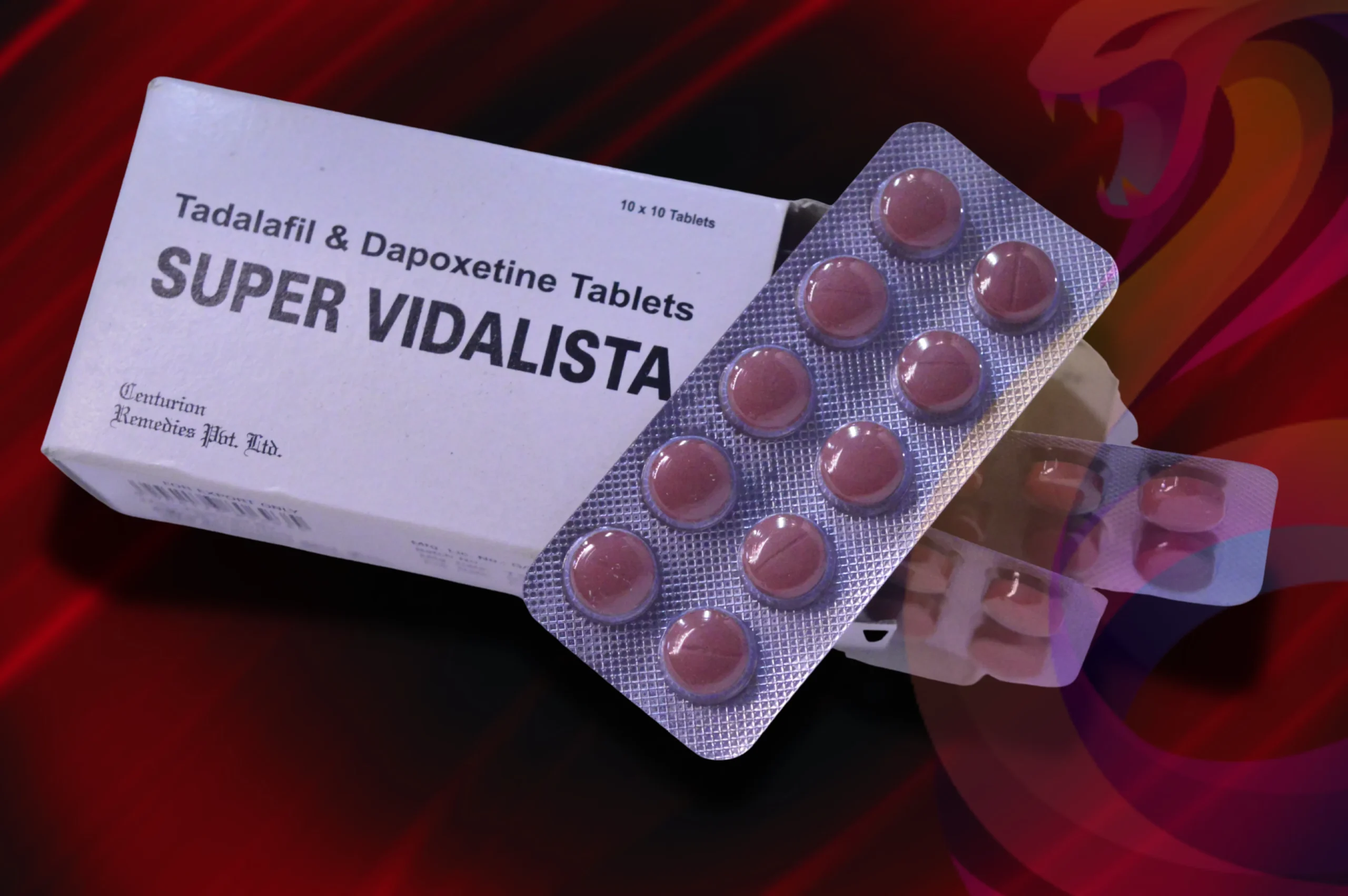 Super Vidalista 20/60 mg packaging with blisters