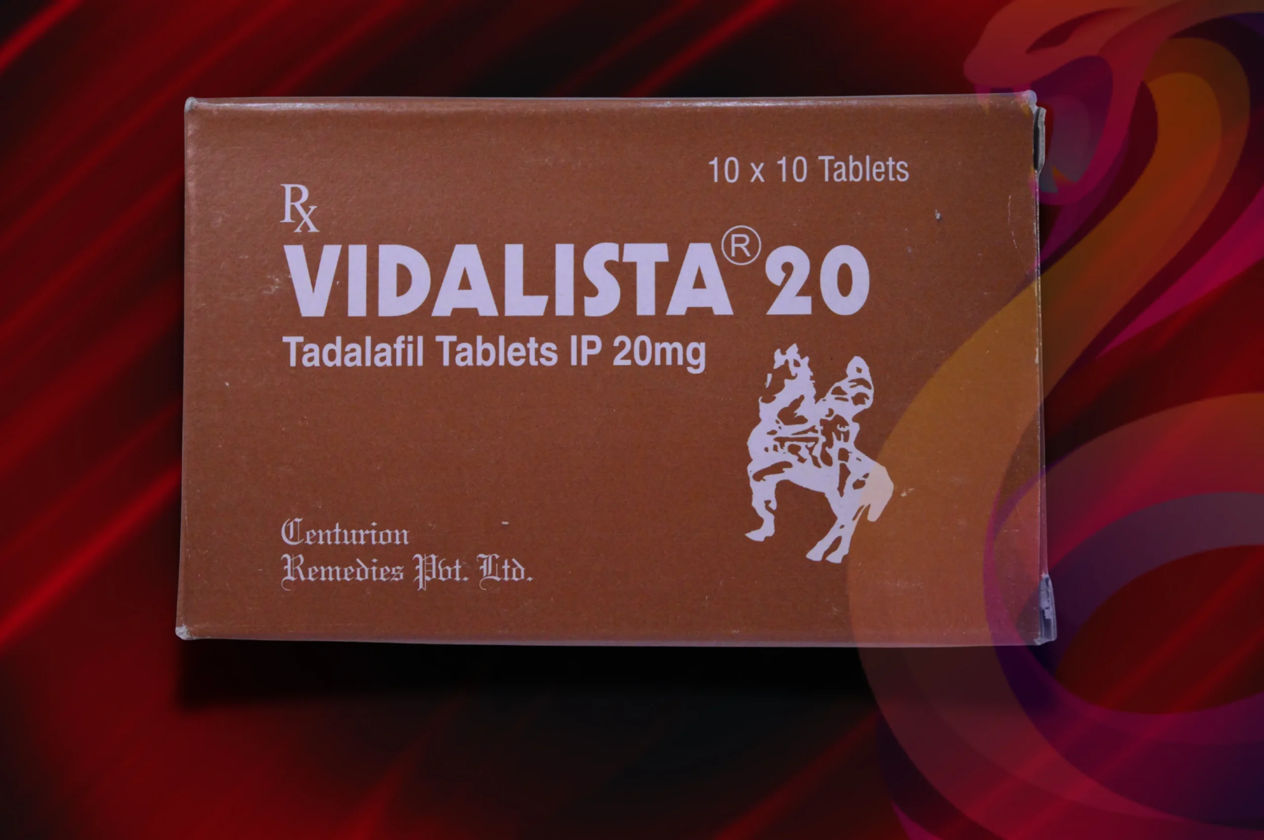 Vidalista 20 mg packaging
