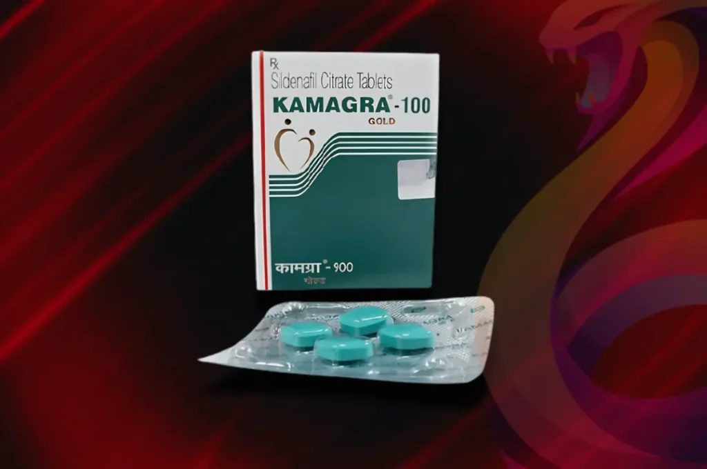 Kamagra 100 mg tablets pack in the dosing guide