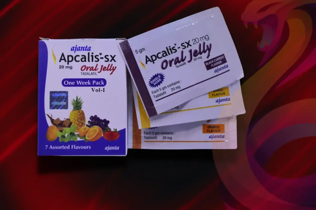 Oral jelly sachets compared in the sildenafil versus tadalafil guide